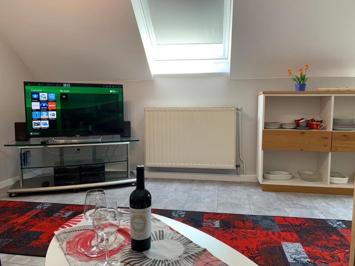 Ferienwohnung Sunny - Moderne Ferienwohnung Im Gruenen In Saarbruecken-West Dış mekan fotoğraf